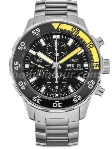 万国IW376708男表海洋系列-银色表带/表径44mm