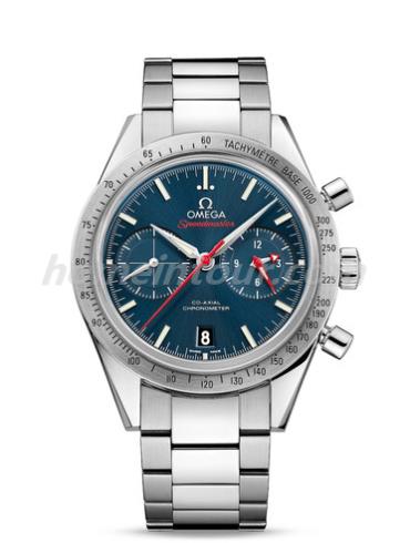 欧米茄331.10.42.51.03.001男表超霸系列-银色表带/表径41.5mm