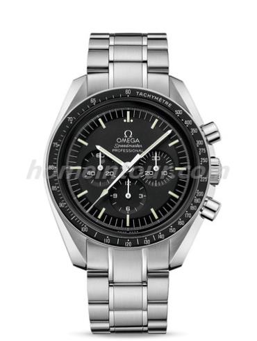 欧米茄311.30.42.30.01.005男表超霸系列-银色表带/表径42mm