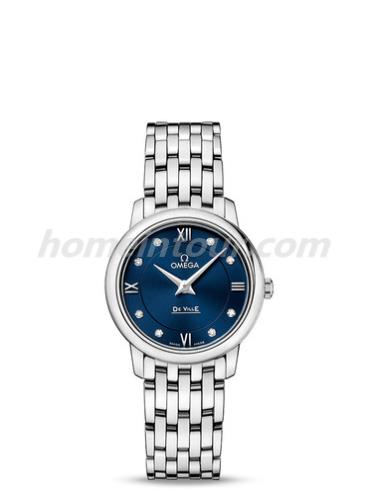 欧米茄424.10.27.60.53.001女表碟飞系列-银色表带/表径27.4mm