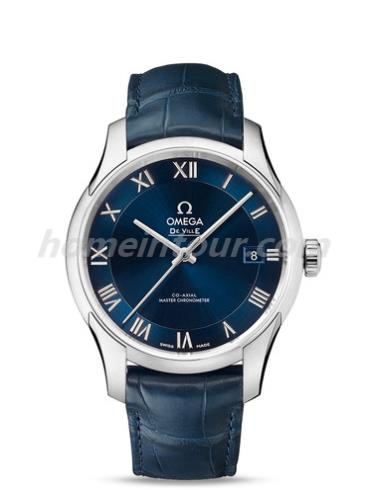 欧米茄433.13.41.21.03.001男表碟飞系列-黑色表带/表径41mm