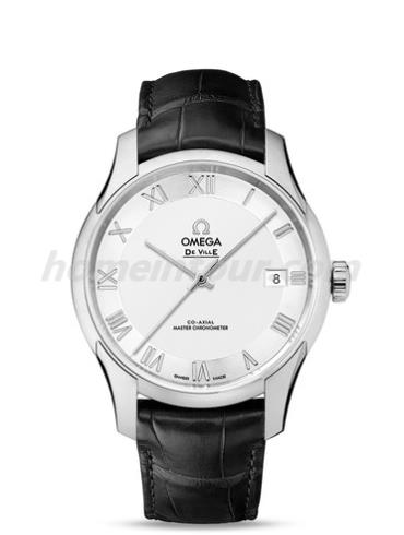 欧米茄433.13.41.21.02.001男表碟飞系列-黑色表带/表径41mm