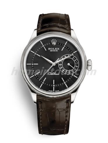 劳力士50519-0014男表切利尼-棕色表带/表径39mm