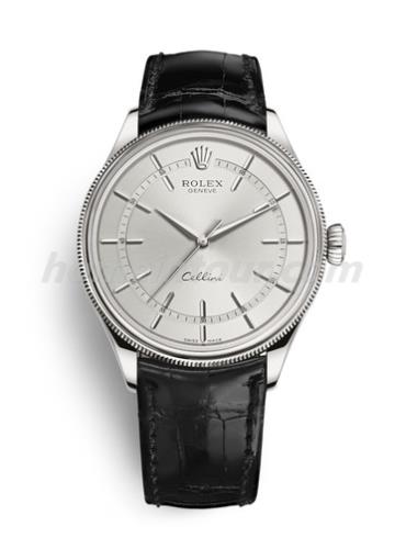 劳力士50509-0008男表切利尼-黑色表带/表径39mm