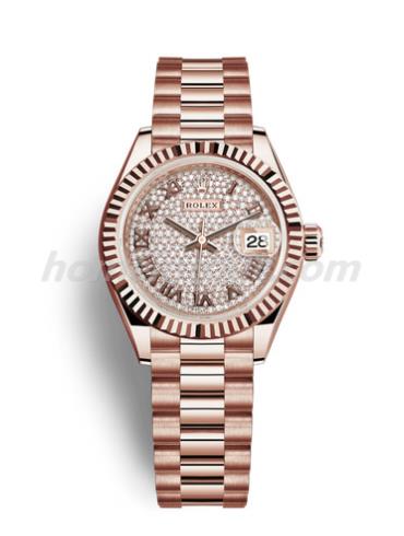 劳力士279175-0023女表日志型-金色表带/表径28mm