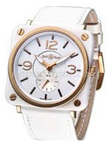 柏莱士BRS-PKGLD-WH-CE_SRU男表AVIATION系列-白色表带/表径39mm