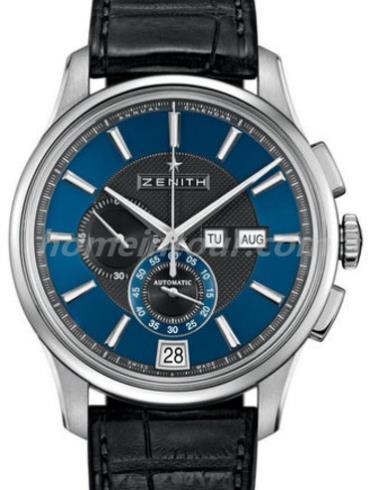 真力时03.2070.4054_22.C708男表指挥官-黑色表带/表径42mm