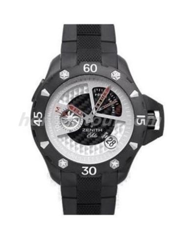 真力时96.0515.685_21.R642男表-黑色表带/表径42.5mm