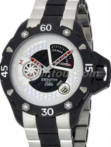 真力时96.0515.685_21.M515男表-银灰色表带/表径42.5mm