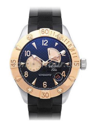 真力时86.0516.685_21.R642男表-黑色表带/表径43mm