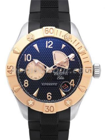 真力时86.0516.685_21.M517男表-间金色表带/表径43mm