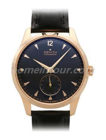 真力时18.1955.689_21.C492男表-黑色表带/表径40mm