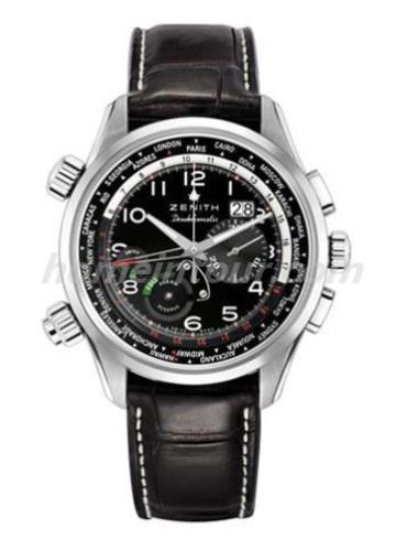 真力时03.2400.4046_21.C721男表飞行员系列-黑色表带/表径45mm