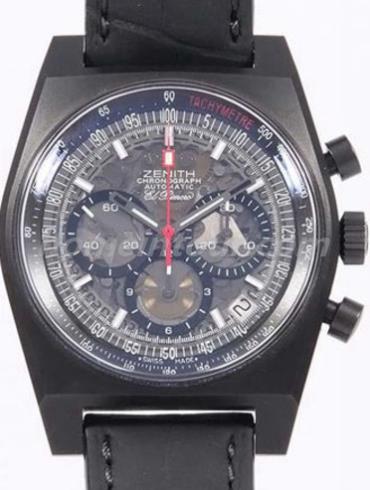 真力时96.1969.469_77.C683男表EL PRIMERO系列-黑色表带/表径40mm