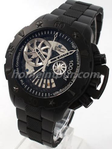 真力时96.0527.4021_22.M529男表EL PRIMERO系列-黑色表带/表径46.5mm