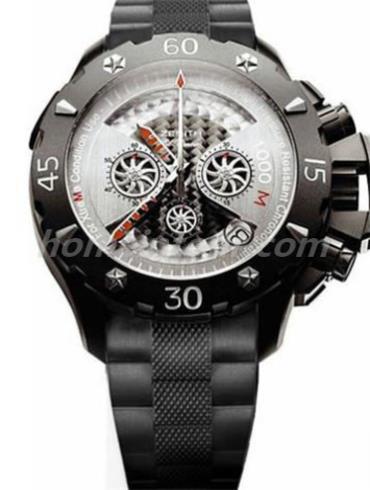 真力时96.0525.4000_21.R642男表EL PRIMERO系列-黑色表带/表径46.5mm