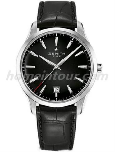 真力时03.2020.670_21.C493男表指挥官-黑色表带/表径40mm