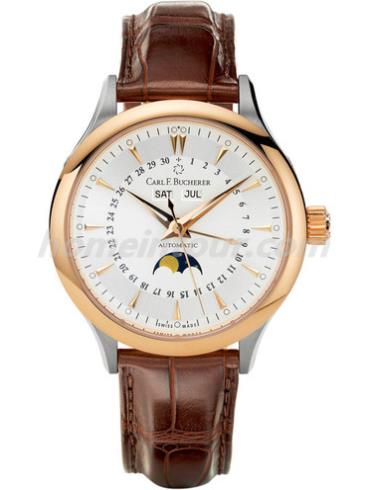 宝齐莱00.10909.07.13.99男表马利龙系列-棕色表带/表径38mm