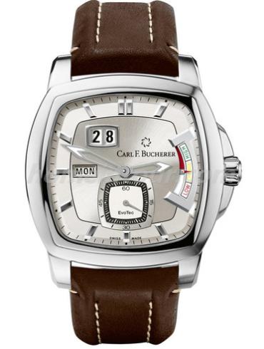 宝齐莱00.10627.08.63.01男表柏拉维系列-棕褐色表带/表径43.75 x 44.5mm