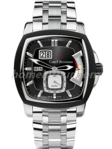 宝齐莱00.10627.13.33.21男表柏拉维系列-银色表带/表径43.75 x 44.5mm