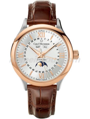 宝齐莱00.10909.07.15.01男表马利龙系列-棕色表带/表径38mm