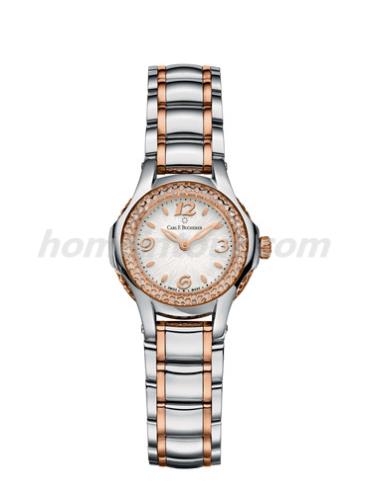 宝齐莱00.10520.07.26.21女表白蒂诗系列-间金色表带/表径25mm