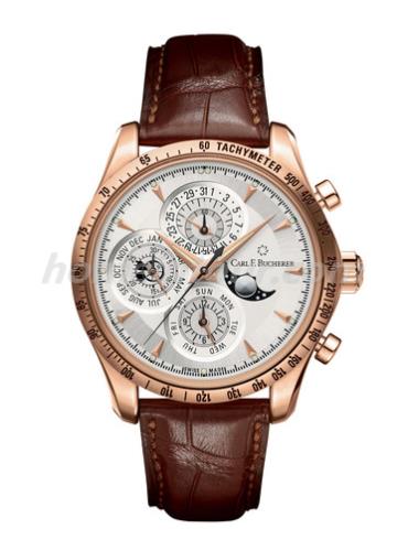 宝齐莱00.10907.03.13.01男表马利龙系列-棕色表带/表径42.5mm