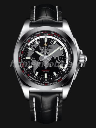 百年灵WB3510U4_BD94_743P_A20BA.1男表银河系列-黑色表带/表径44mm