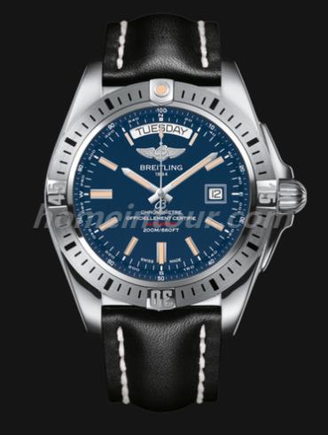 百年灵A45320B9_C902_435X_A20BA.1男表银河系列-黑色表带/表径44mm