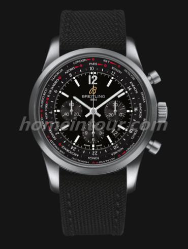 百年灵AB0510U6_BC26_104W_A20BASA.1男表越洋系列-黑色表带/表径46mm