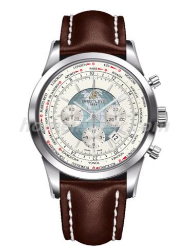 百年灵AB0510U0_A732_443X_A20BA.1男表越洋系列-棕色表带/表径46mm