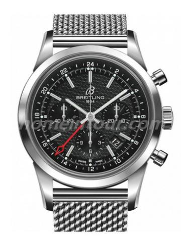 百年灵AB045112_BC67_154A男表越洋系列-银色表带/表径43mm