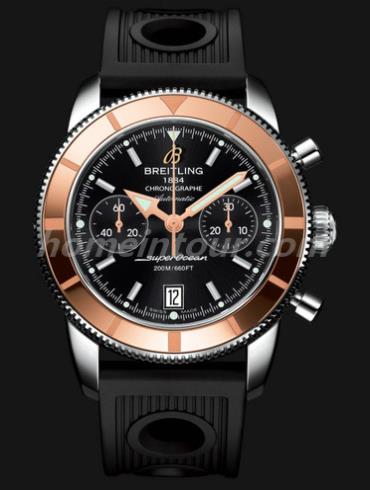 百年灵U2337012_BB81_200S_A20D.2男表超级海洋文化系列-黑色表带/表径44mm