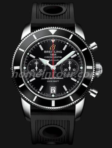 百年灵A2337024_BB81_200S_A20D.2男表超级海洋文化系列-黑色表带/表径44mm