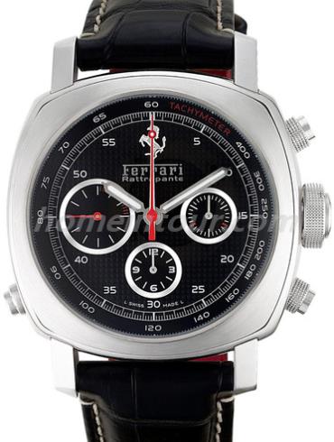 沛纳海Fer00005男表法拉利系列-黑色表带/表径45mm