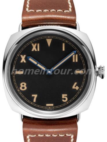 沛纳海PAM00448男表Radiomir系列-棕色表带/表径47mm