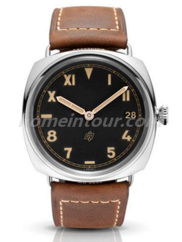 沛纳海PAM00424男表Radiomir系列-棕色表带/表径47mm