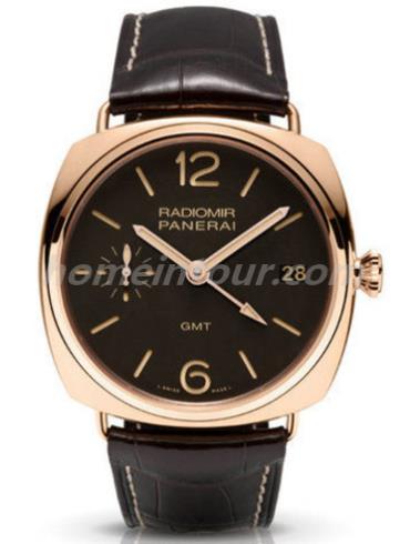 沛纳海PAM00421男表Radiomir系列-黑色表带/表径47mm