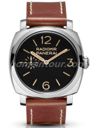 沛纳海PAM00399男表Radiomir系列-棕色表带/表径47mm