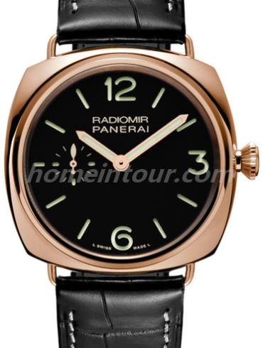 沛纳海PAM00378男表Radiomir系列-黑色表带/表径42mm