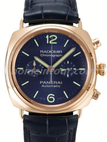 沛纳海PAM00370男表Radiomir系列-黑色表带/表径42mm