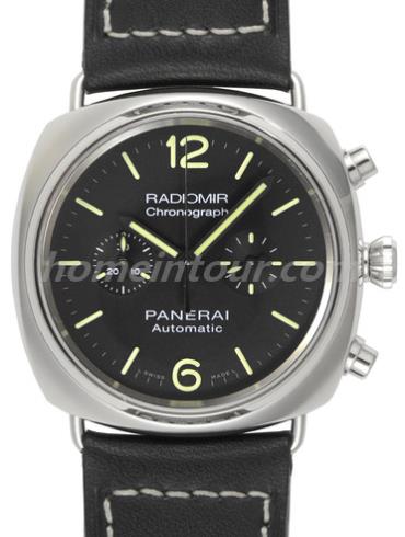 沛纳海PAM00369男表Radiomir系列-黑色表带/表径42mm