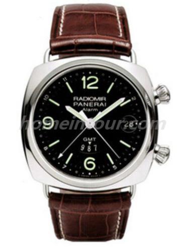 沛纳海PAM00355男表Radiomir系列-棕色表带/表径44mm