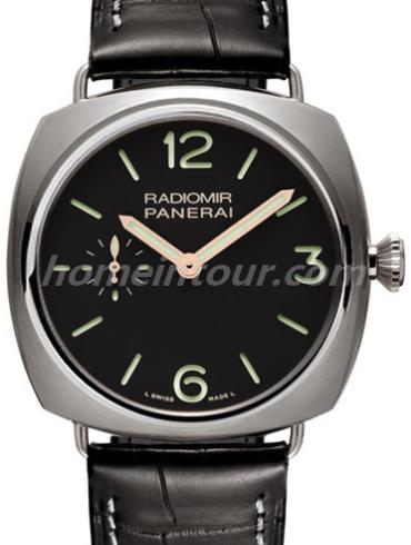 沛纳海PAM00338男表Radiomir系列-黑色表带/表径42mm