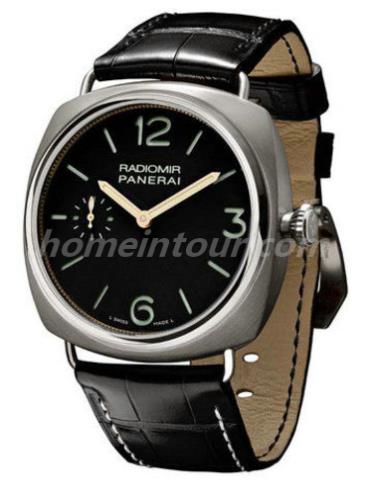 沛纳海PAM00309男表Radiomir系列-黑色表带/表径47mm