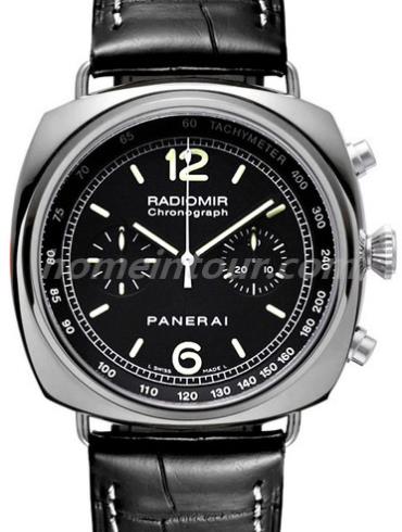 沛纳海PAM00288男表Radiomir系列-黑色表带/表径45mm