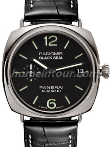 沛纳海PAM00287男表Radiomir系列-黑色表带/表径45mm