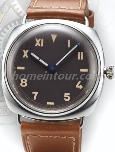 沛纳海PAM00262男表Radiomir系列-棕色表带/表径47mm