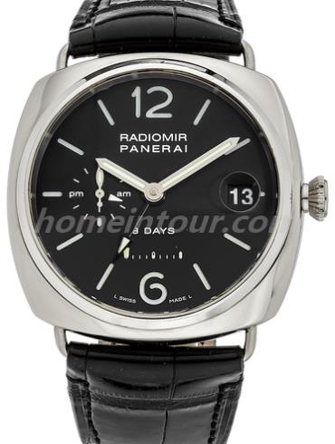 沛纳海PAM00200男表Radiomir系列-黑色表带/表径45mm