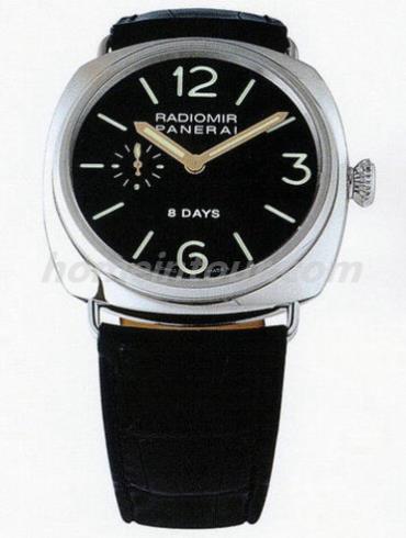 沛纳海PAM00190男表Radiomir系列-黑色表带/表径45mm